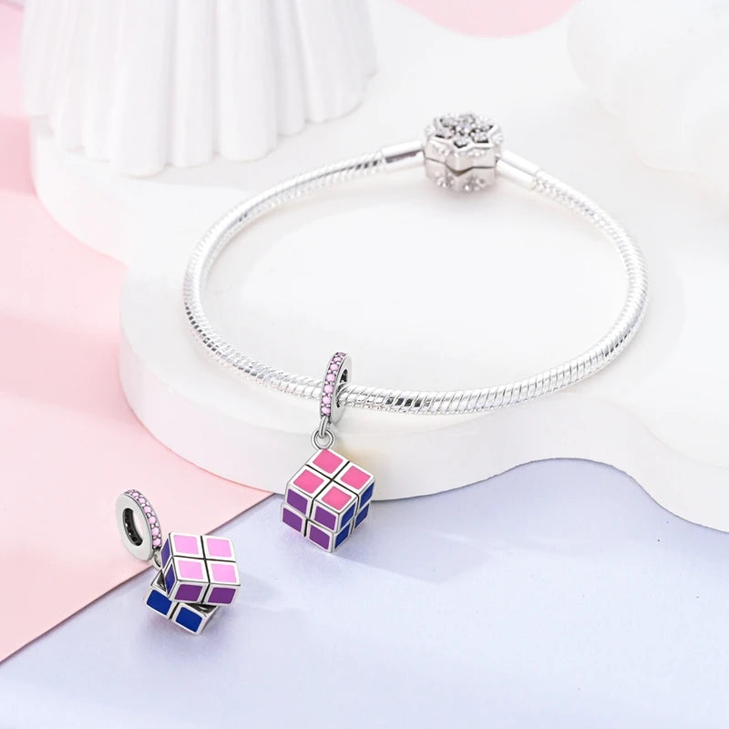 New Original Charm Beads 925 Sterling Silver Butterfly Hot Air Balloon Dangle For Bracelet Women Girl Fine DIY Jewelry Gift