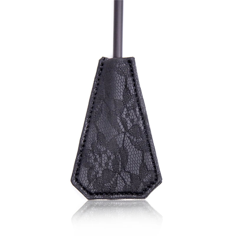 SM Bondage Double-end Feather Leather Whip Couple Riding Spanking Flirt Flogger SexToys Women Nipple Clit Stimulator Adult Games