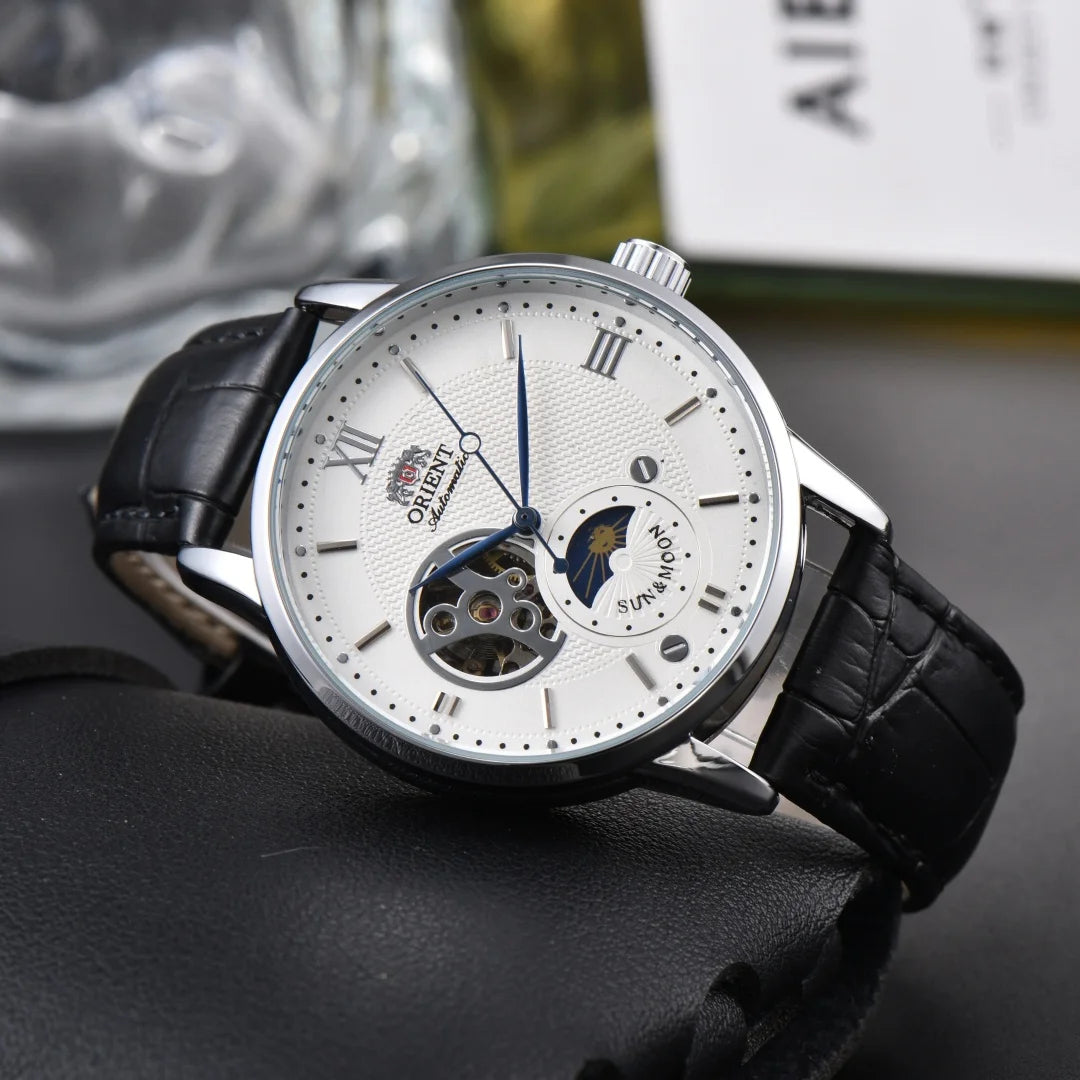 118A StoreMechanical Movement Unisex Watch Full Functionality World Time Ultra-Thin Orient Series