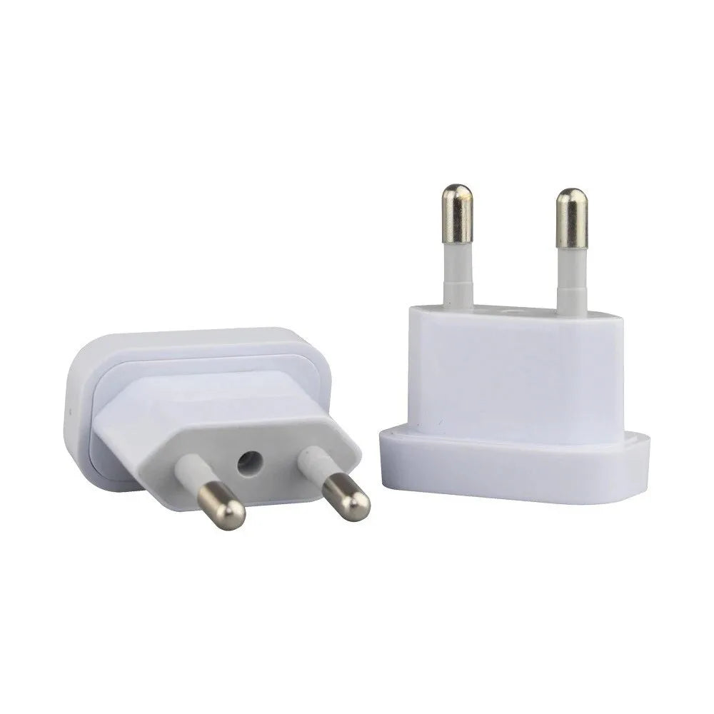1pcs 4.8/4.0mm Power Plug Adapter US To EU Europe Plug Power Converter Travel Charge Adapter US to EU Adapter Electrical Socket