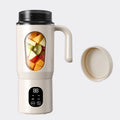 USB Charging Juicer, mini Ice Crusher, Can Make Smoothies and Milkshakes, Perfect for Travel, Double Lid Portable Handle Juicer