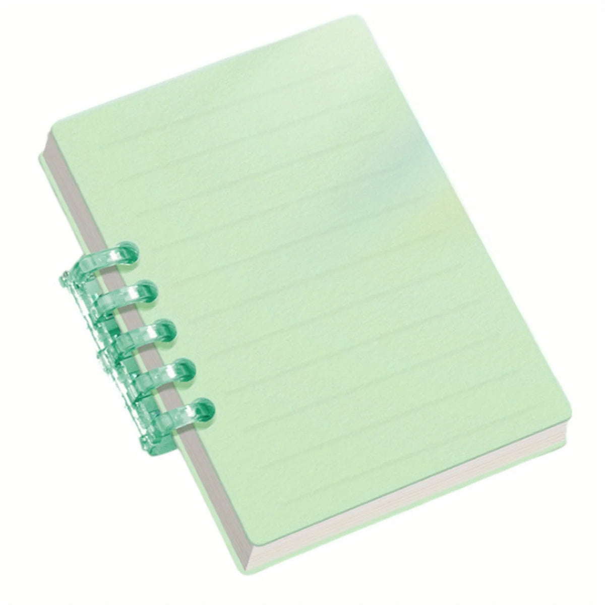 1PC 80 Sheets Portable A7 Mini Loose-Leaf Notebook, Pocket Memo Diary Planner, Agenda Organizer for School & Office Supplies