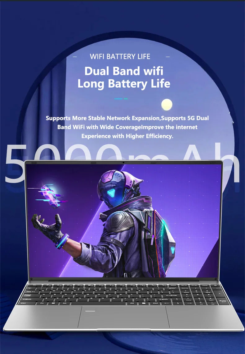 LENO 15.6" Intel Core i9 10980HK Windows 11 Pro Laptop Computer  Portable Notebook PC Office Study 32GB RAM 512GB 1TB 2TB SSD