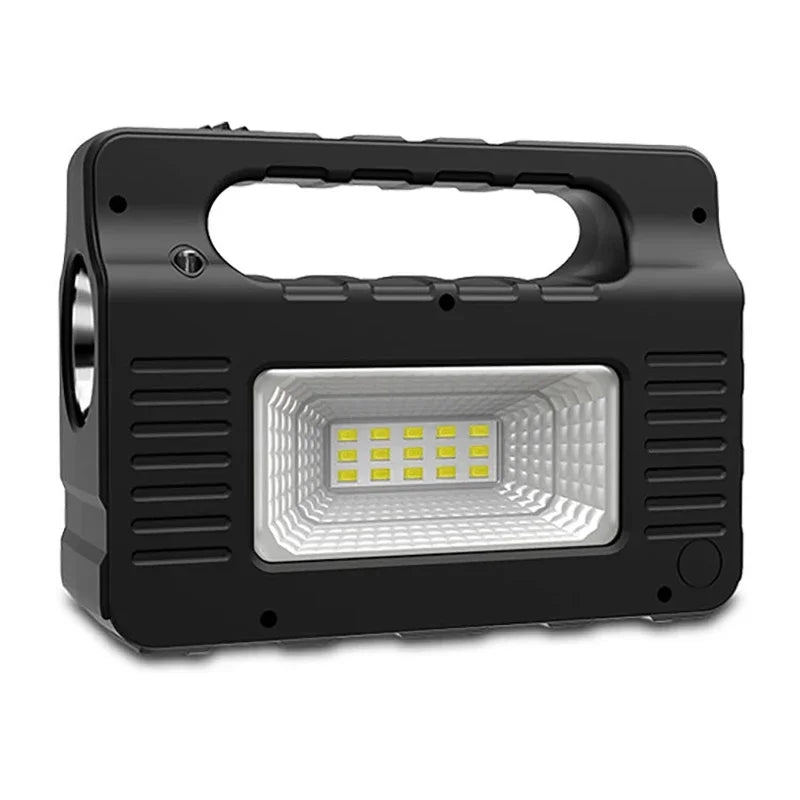 Outdoor Portable Solar Lighting System Power Generator 6W Solar Panel 3 LED Bulbs Emergency Solar Power Bank for Home Camping