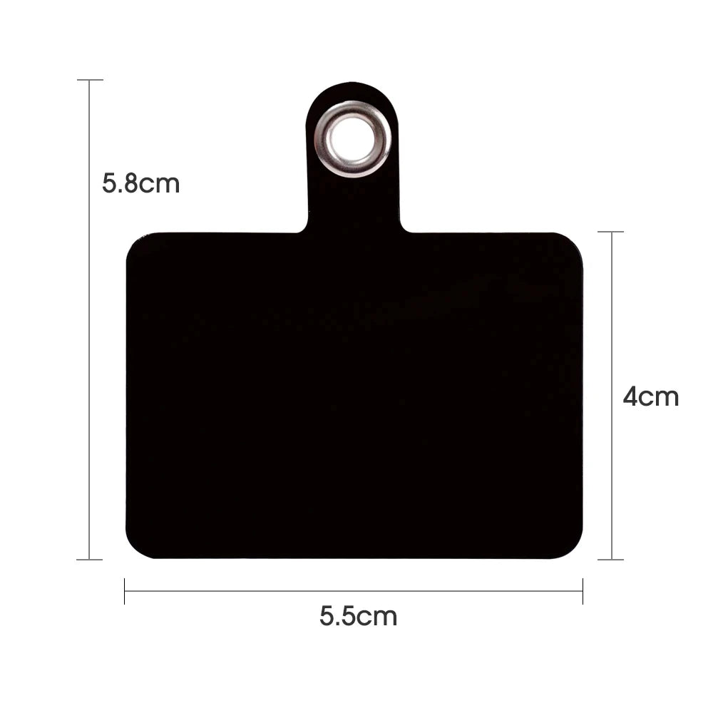Protable Anti-fall Clear Phone Lanyard Cards Replaceable Flexible Tether Tabs Transparent Phone Case Pandent Gasket for IPhone