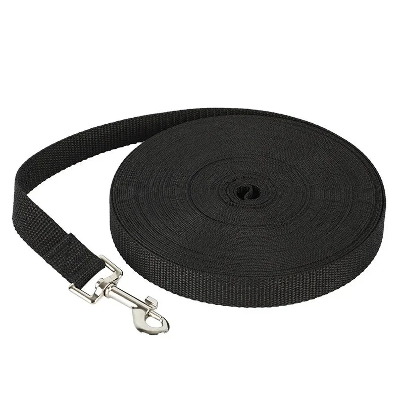 Long Strong Nylon Dog Leash 10m 15m 20m Pet Training Leash For Small Big Dogs Outdoor Walking Puppy Lead Rope Labrodor Supplies