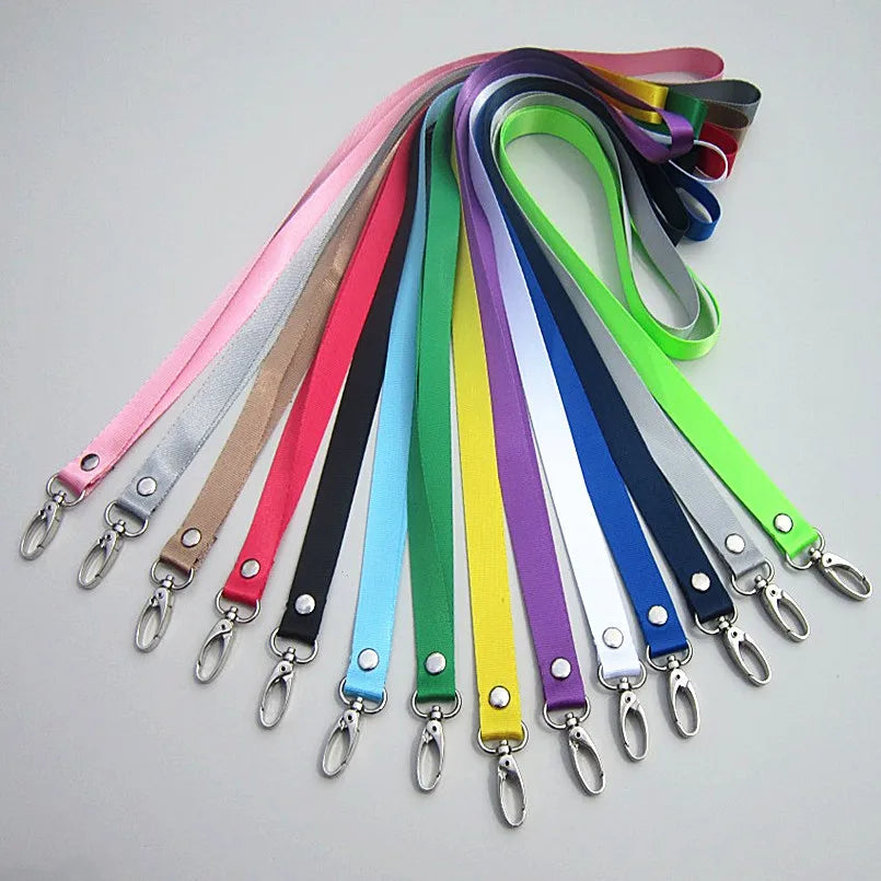 10 Pcs ID Card Rope Mobile Phone Lanyard Keys Gym Holder Fashion Personality Neck Strap USB Badge Lanyard Camera Rope