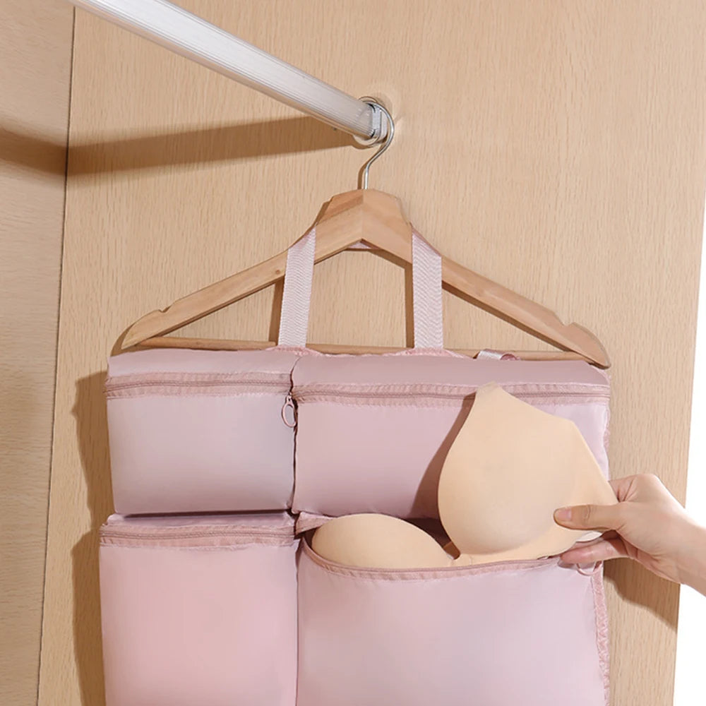 7-In-1 Travel Organizer Bag Set Foldable For Easy Packing And Storage Luggage Accessories Home Hanging Clothing Storage Bags