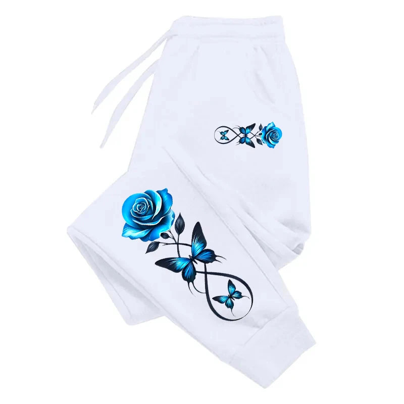 Casual High Quality Outdoors Women's Pants Sweatpants Elastic Band Woman Trousers Jogging Drawstring Sports Hot Sales Clothing