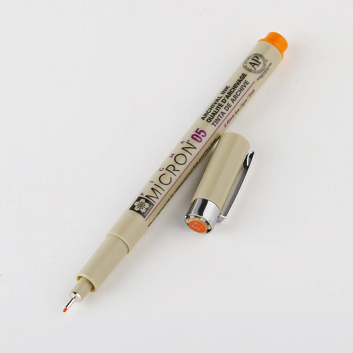 1pcs SAKURA Micron Pen 0.25mm 0.45mm Liner Marker Pen Watercolor Markers for Professional Drawing Sketch Manga Art Supplies