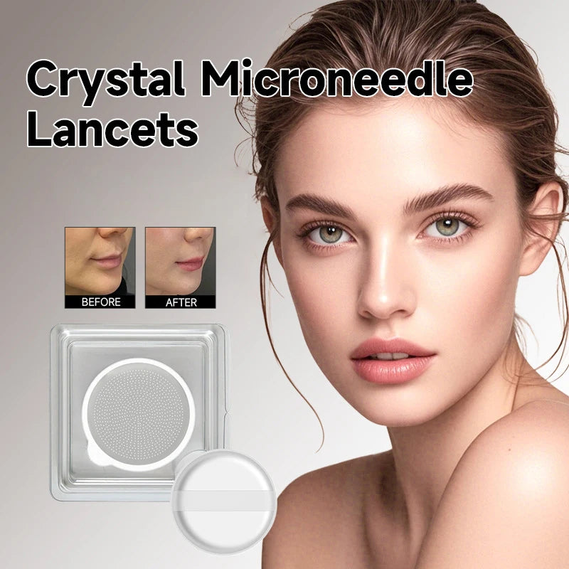 Microneedle Patches With Puff Anti-Wrinkle Mask Fine Lines Remove 0.25mm Needle Lengt 2000 Microneedle Skin Care