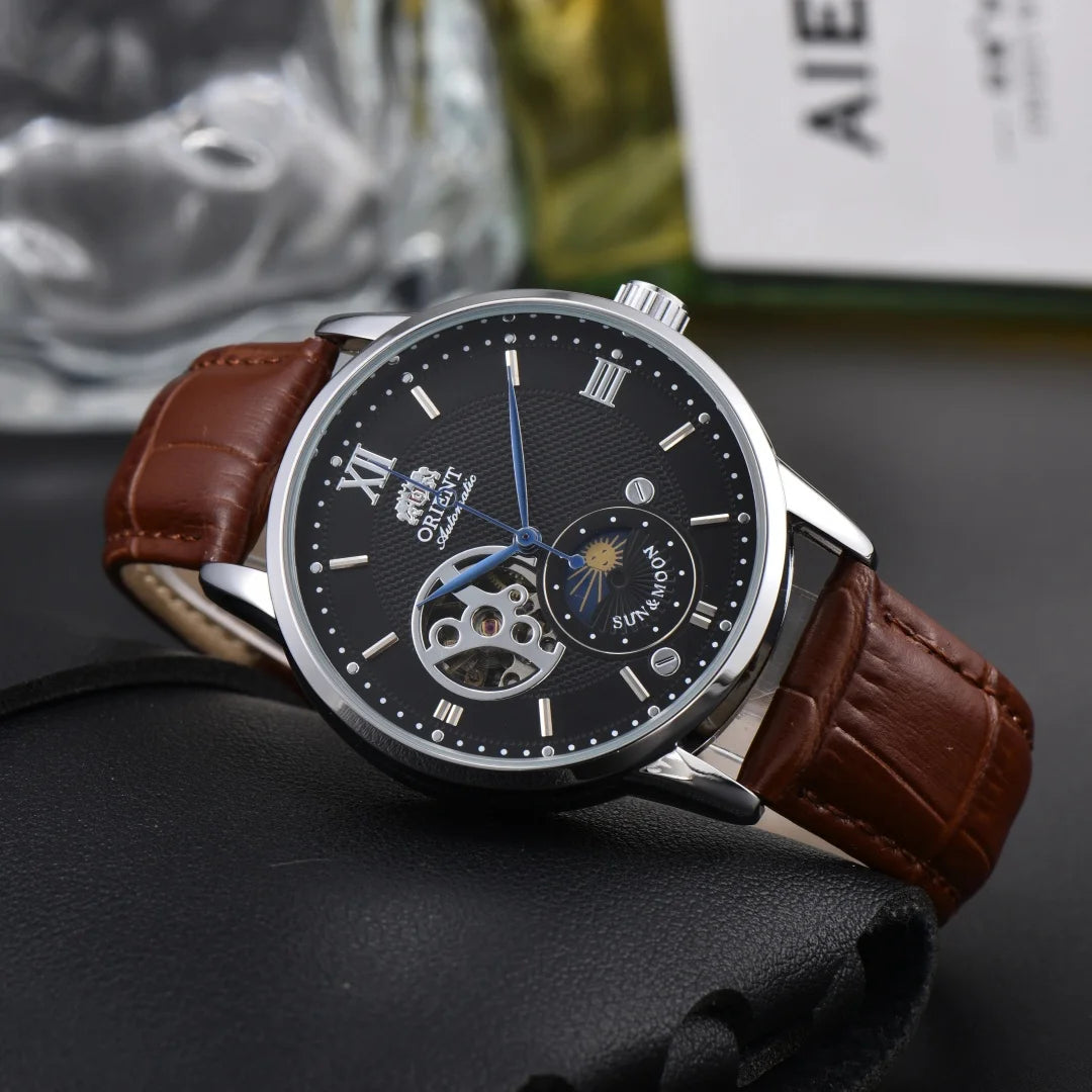 118A StoreMechanical Movement Unisex Watch Full Functionality World Time Ultra-Thin Orient Series
