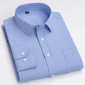 Men Print Shirts Casual Long Sleeve Striped Dress Shirt for Man Business Formal Slim Fit Button Up Polka Dot Men's Clothing