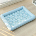 Cool Pet Mat Summer Dog Cooling Pad Breathable Non-stick Hair Waterproof Sleeping Cushion for Large Medium Small Dogs Cats