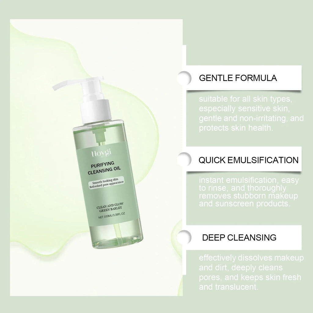 Makeup Removal Oil Non-Greasy Cleanse Purifying Pores Moisturizing Refresher Non Irritating Facial Makeup Remover Cleansing Oil