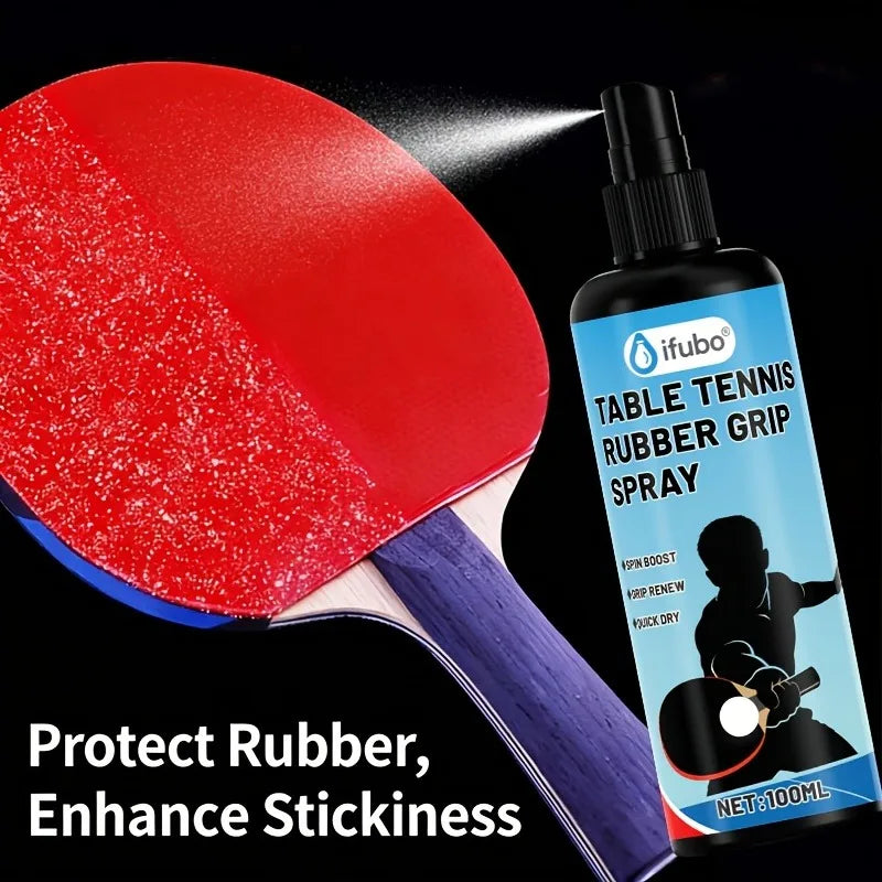 Table Tennis Racket Rubber Care Solution | Boost Adhesion | Restore Grip Anti-Static Long-Lasting