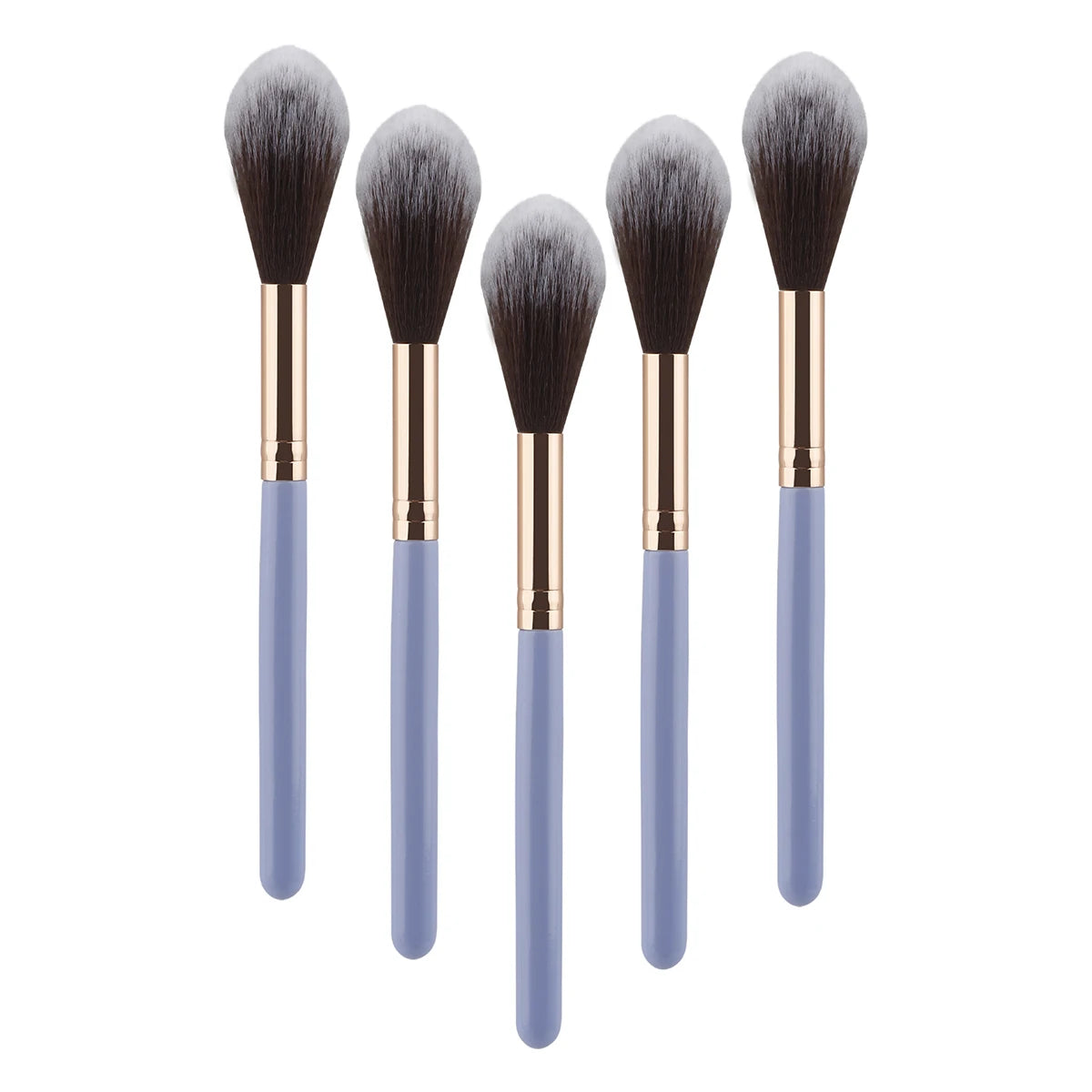 1/5/10pcs Professional Blush Highlight Loose Powder Brush Portable Multifunction Soft Fiber Makeup Brush Beauty Tools