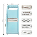 7 in 1 Household Vegetable Cutting Potato Slicer Shredder Multifunctional Fruit Julienne Slicer Grater with Handle Kitchen