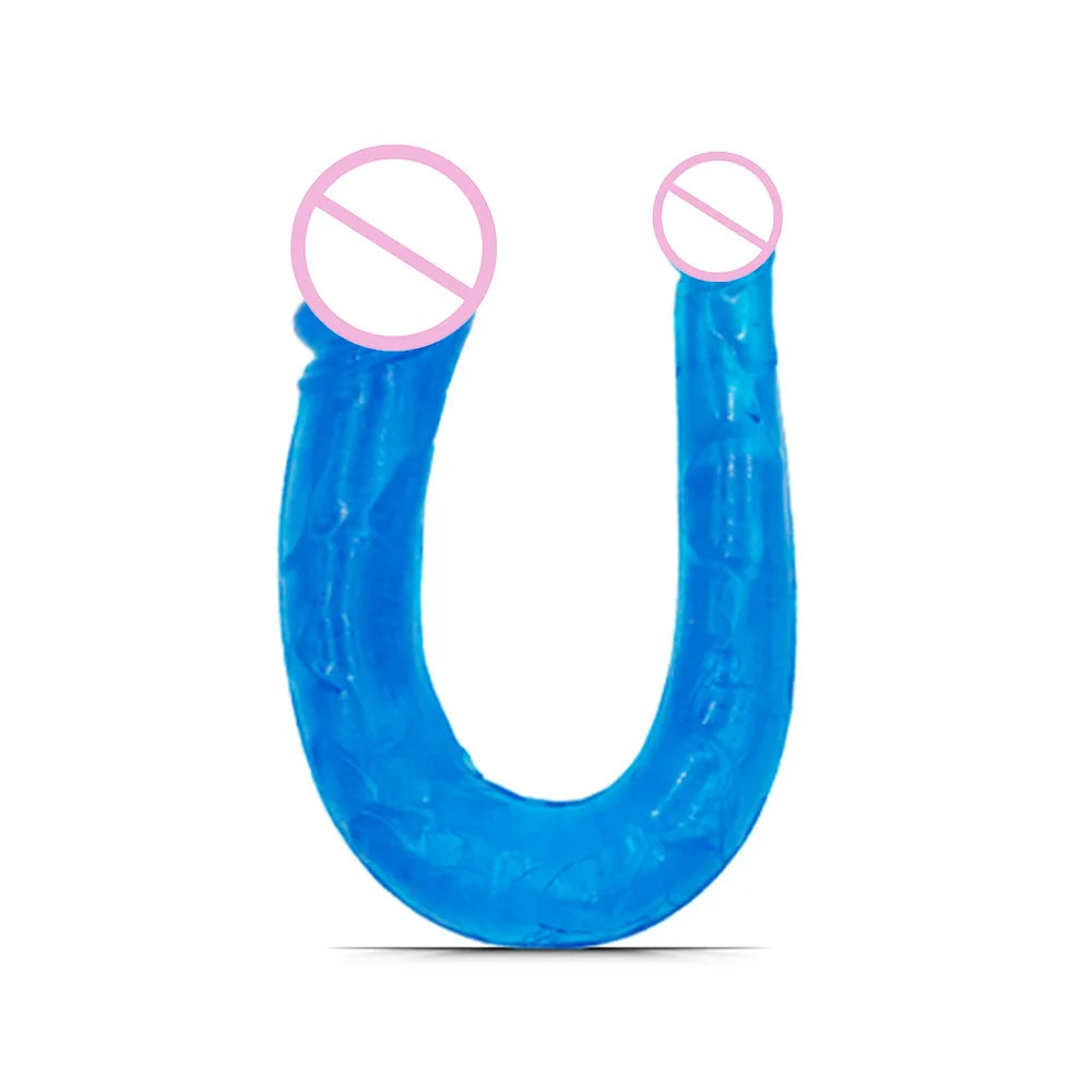 Dildo Sex Toys For Woman Vagina and Anus Realistic Penis Masturbators For Women Two Double Headed Dildos Adult Sex Toy For Women