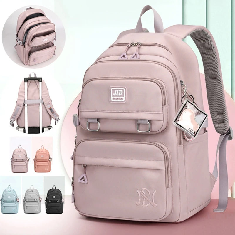 Backpack School Bag Girl Back Pack For Children Kid Child Teenager Female Class Schoolbag Primary Women Bagpack Teen Bookbag Kit
