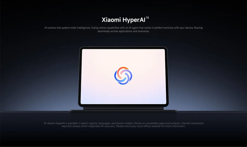 Xiaomi Pad 8 11.2-inch Global Version,Xiaomi HyperOS 3,Snapdragon®8s 4th Generation Chip,9200mAh Battery, 3.2K clear display