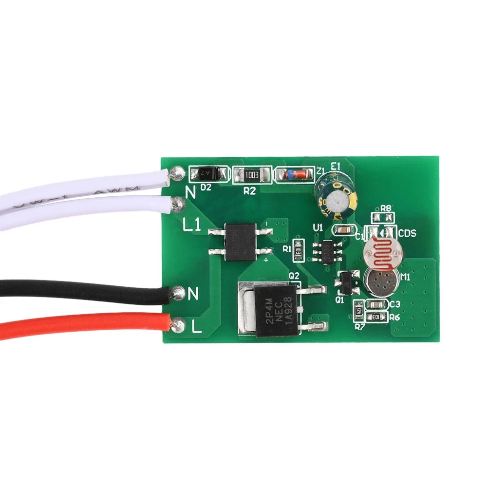 Sound Voice Sensor Switch Smart Switches Module Detector Auto ON/Off Switch Voice Control Switch Stair Corridor Home Improvement