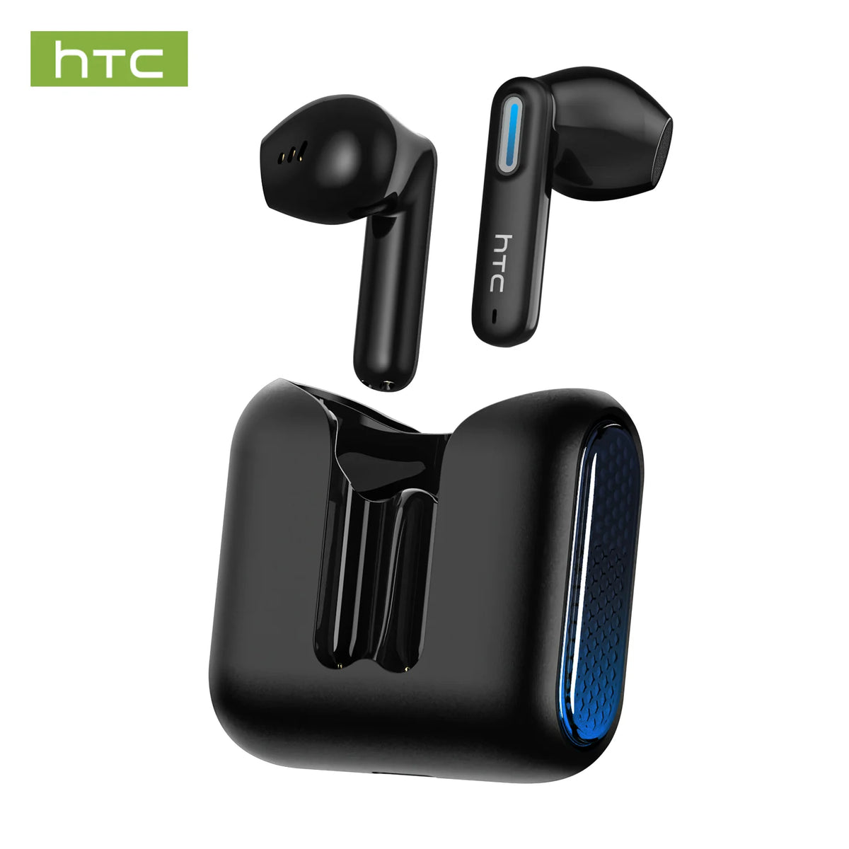 HTC NE49 Bluetooth Earphones V6.0 TWS Sports Wireless Headphones Ultra Low Latency Game Headset Earbuds Long Life