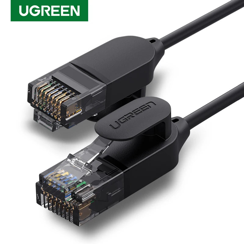 UGREEN Ethernet Cable Cat 6A 10Gbps Network Cable 4 Twisted Pair Patch Cord Internet UTP Cat6a Lan Ethernet RJ45 for Router PC