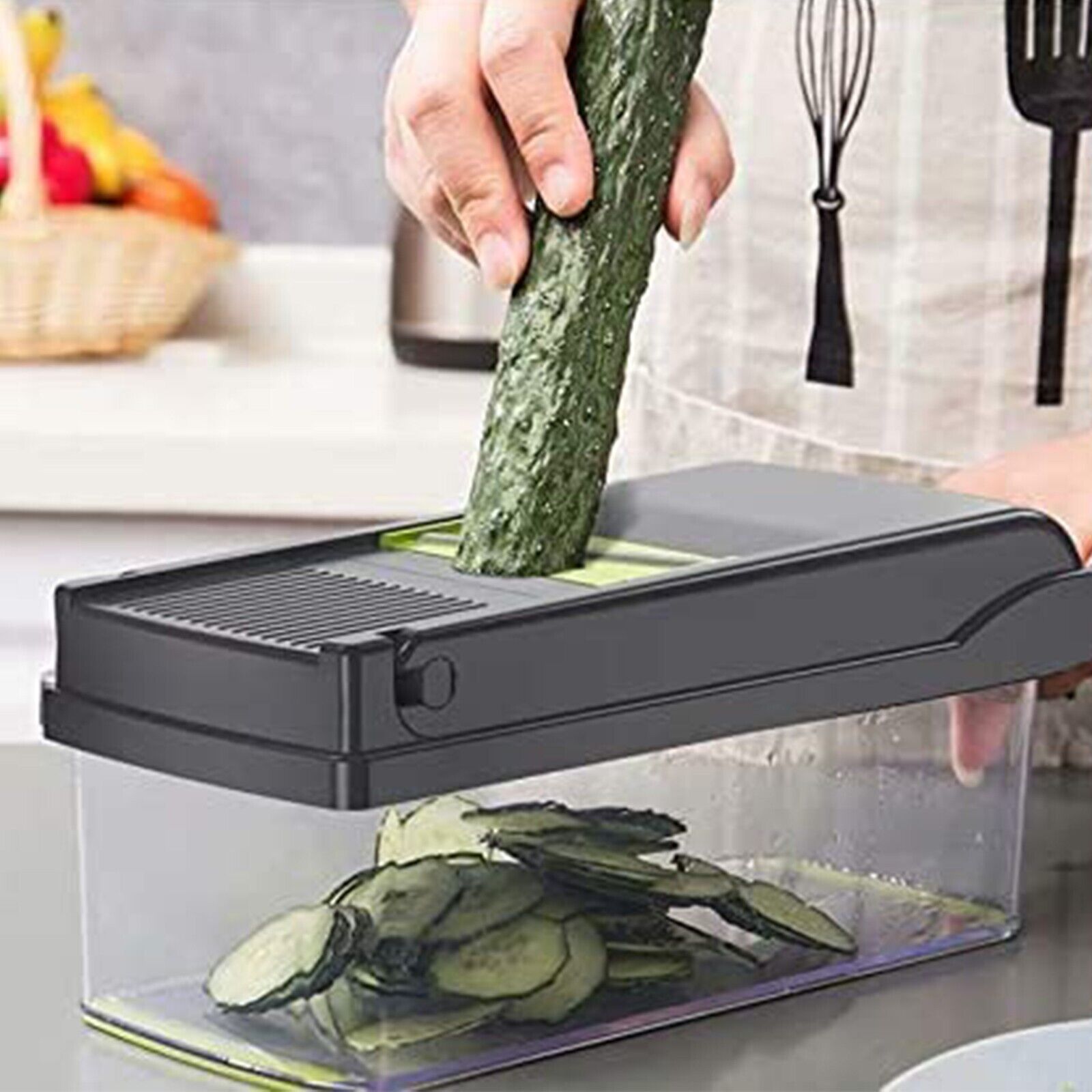 16-in-1 Vegetable Slicer, Salad, Fruit And Vegetable Slicer, Peeler