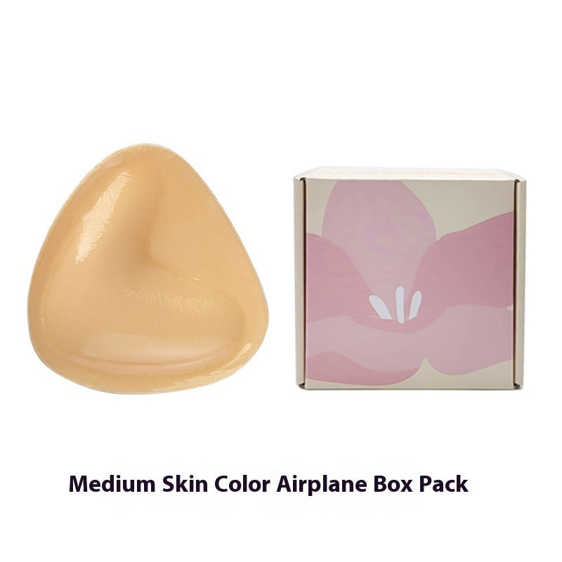 Double Sided Adhesive Sticky Bra Inserts Push Up Thick Sponge Breast Lift Pads Women Swimsuit Bikini Cup Enhancer