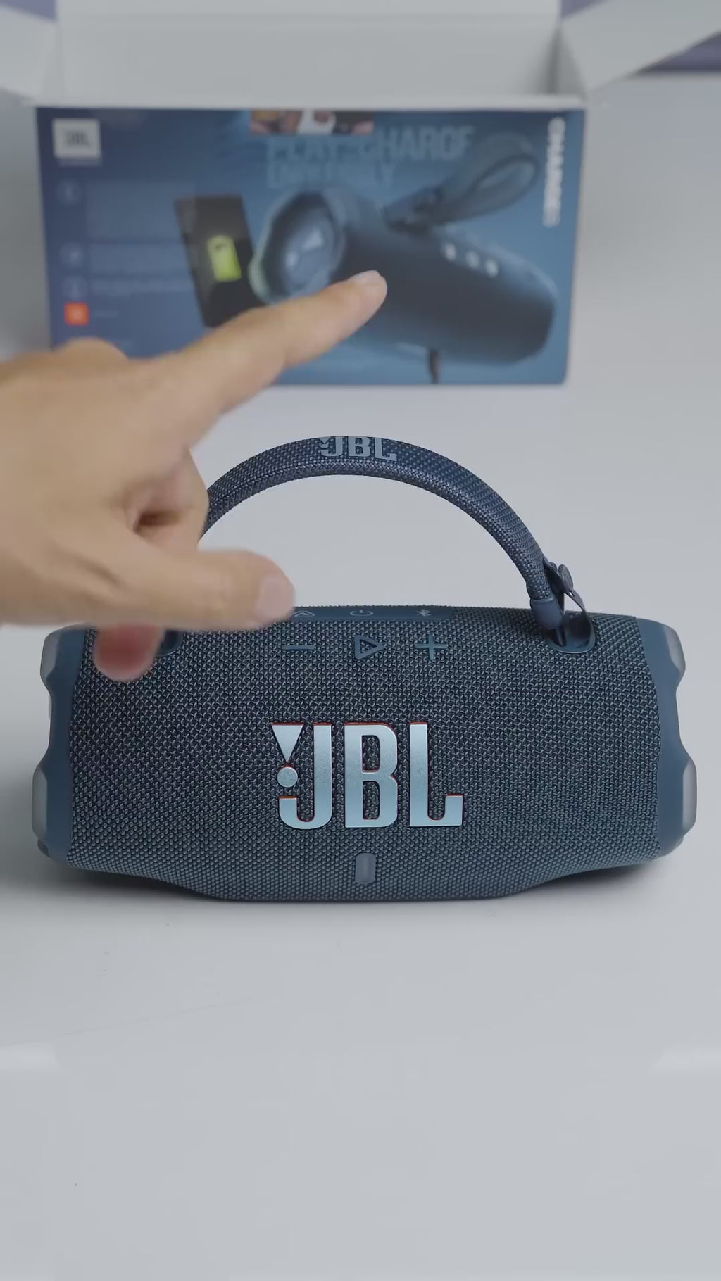 JBL Charge 6 Portable Bluetooth Speaker IP68 Waterproof Deep Bass Long Playtime Outdoor Wireless Subwoofer for Camping Party