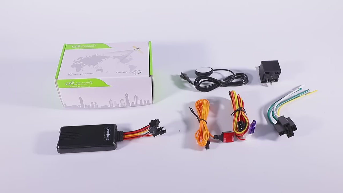 SinoTrack 4G GPS Tracker ST-906L for Car Motorcycle Vehicle Tracking Device with Cut Off Oil Power Free APP