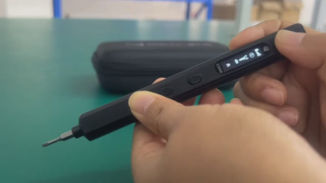 SEQURE ES666 Smart Screwdriver with Somatosensory Recognition & Manual & Electric Modes Suitable for Continuous Maintenance Work